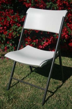 White plastic folding chair – Best Places In The World To Retire – International Living